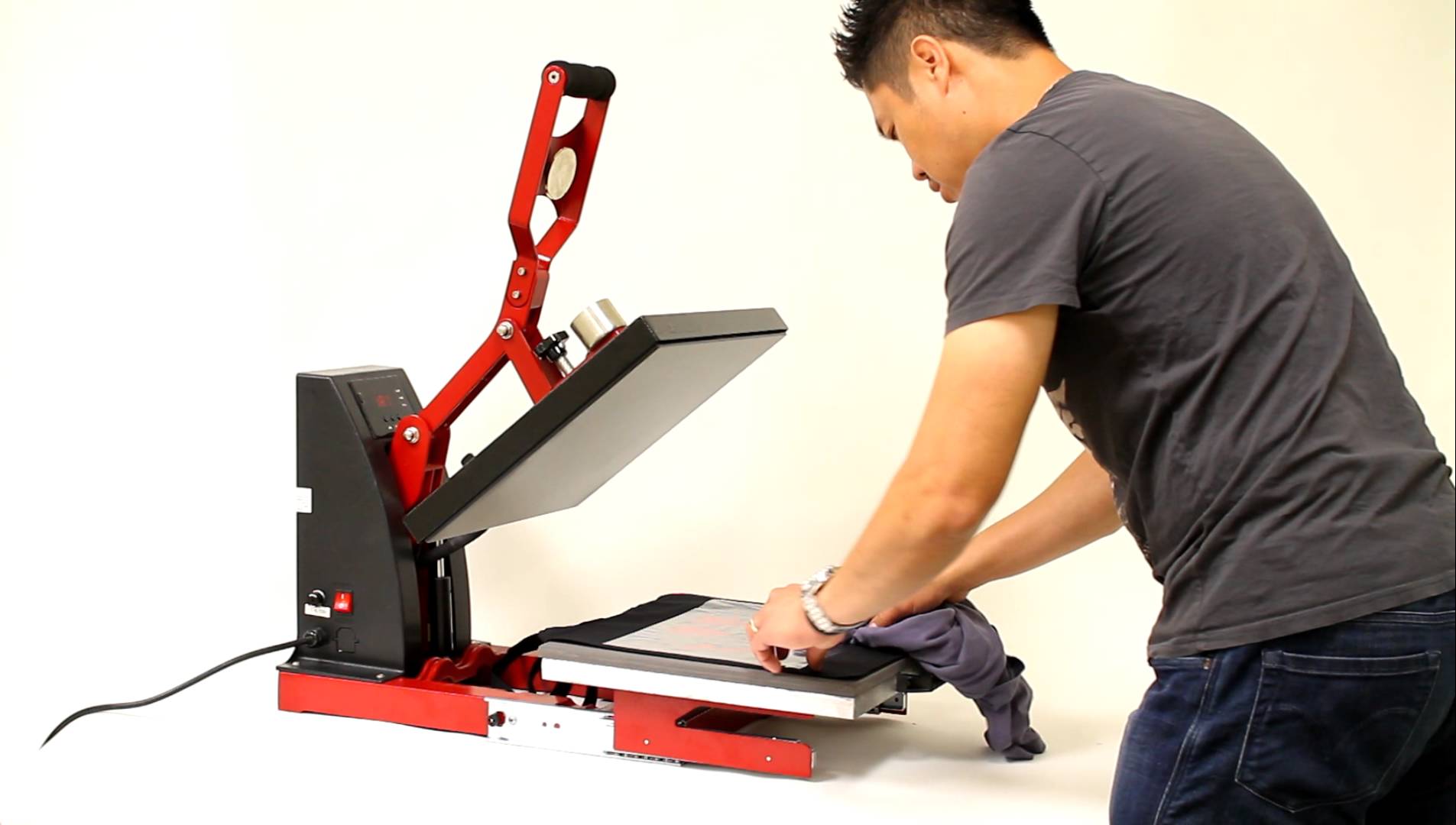 Heat press machine clearance uses